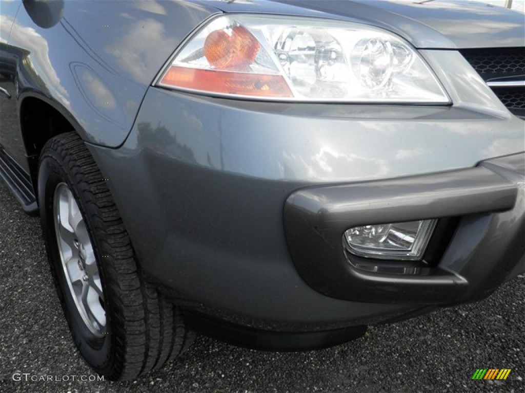 2002 MDX  - Granite Green Metallic / Ebony photo #2