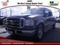Dark Green Satin Metallic 2005 Ford F250 Super Duty King Ranch Crew Cab