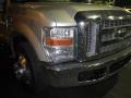 2008 Silver Metallic Ford F350 Super Duty XLT SuperCab 4x4 Dually  photo #2