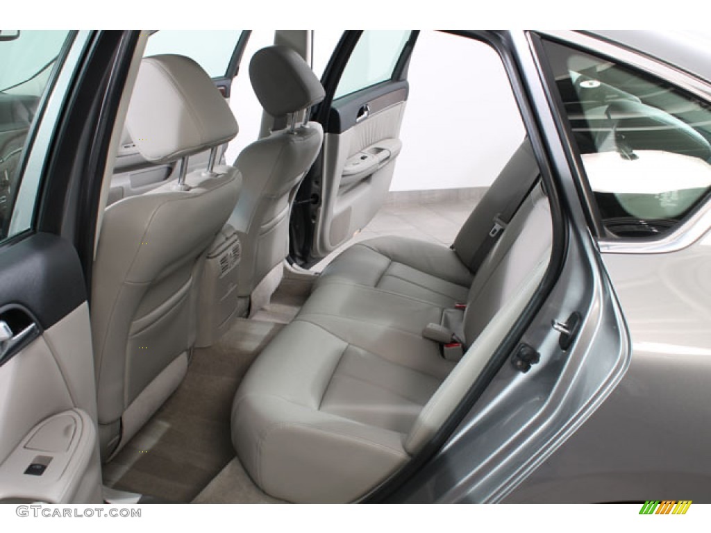 2009 Infiniti M 35x AWD Sedan Rear Seat Photos