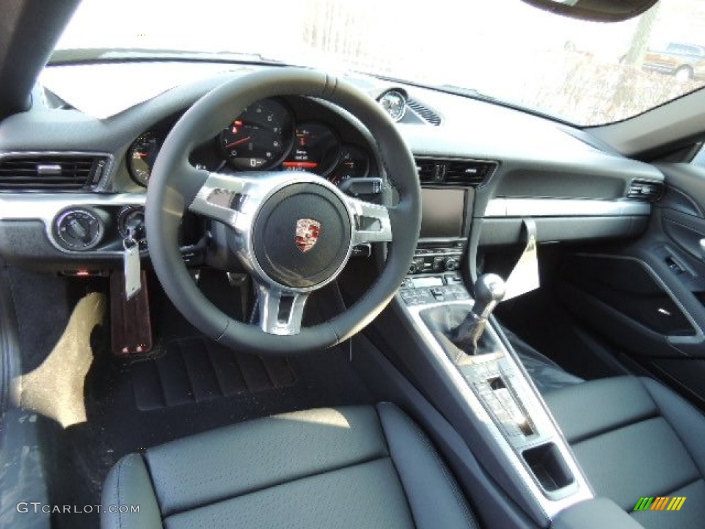 Black Interior 2013 Porsche 911 Carrera Coupe Photo #73885268