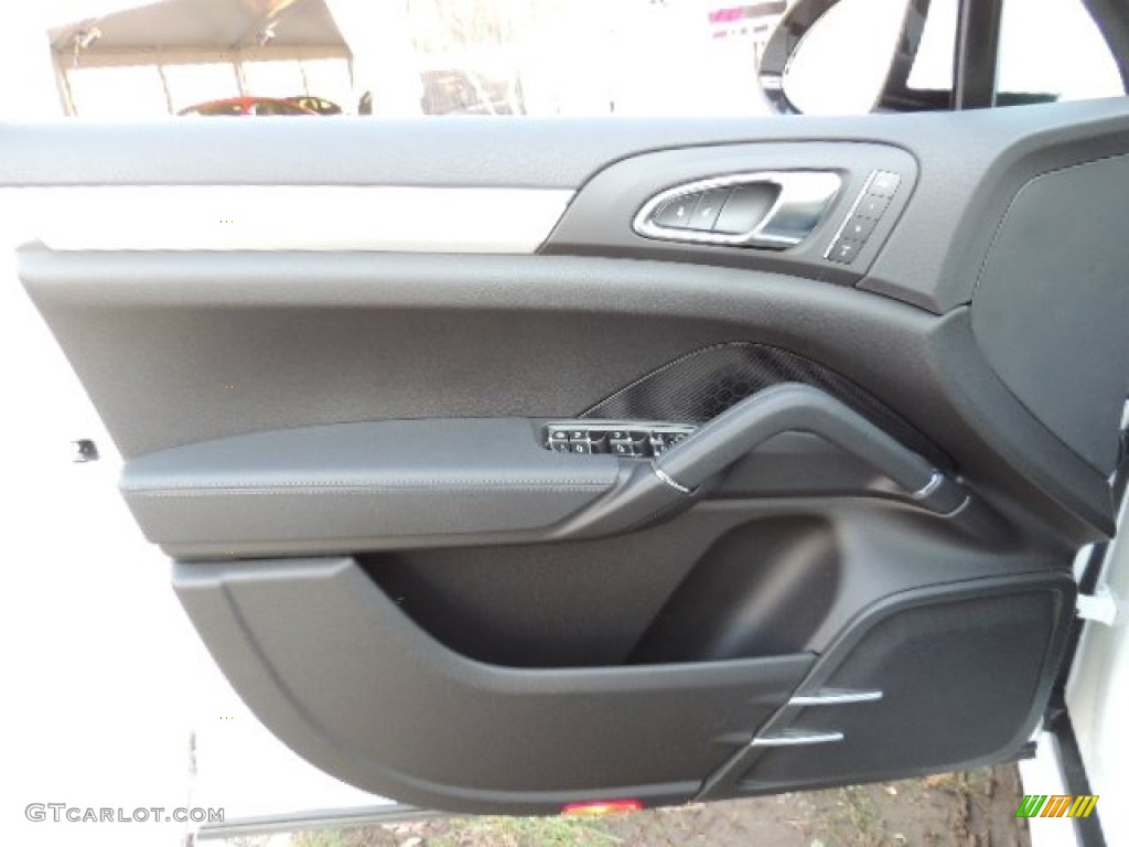 2013 Porsche Cayenne GTS Black Door Panel Photo #73885604