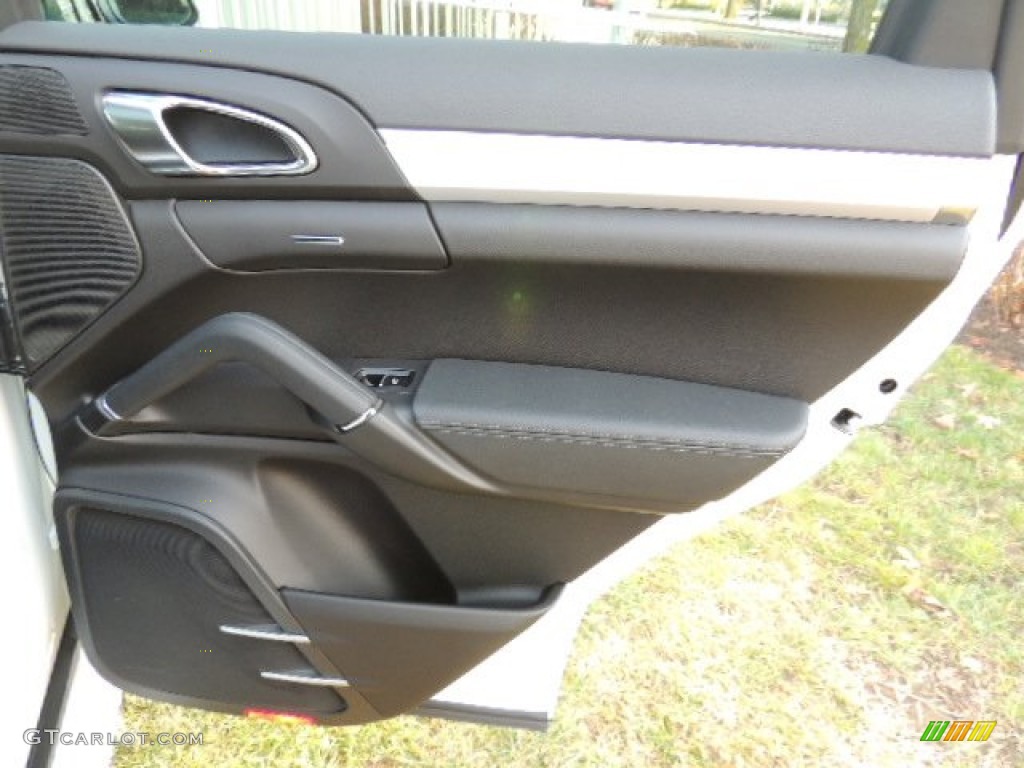 2013 Porsche Cayenne GTS Black Door Panel Photo #73885856