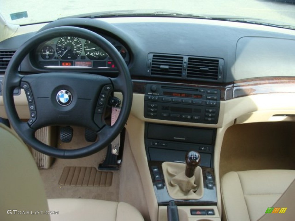 2001 3 Series 325i Sedan - Steel Blue Metallic / Sand photo #11