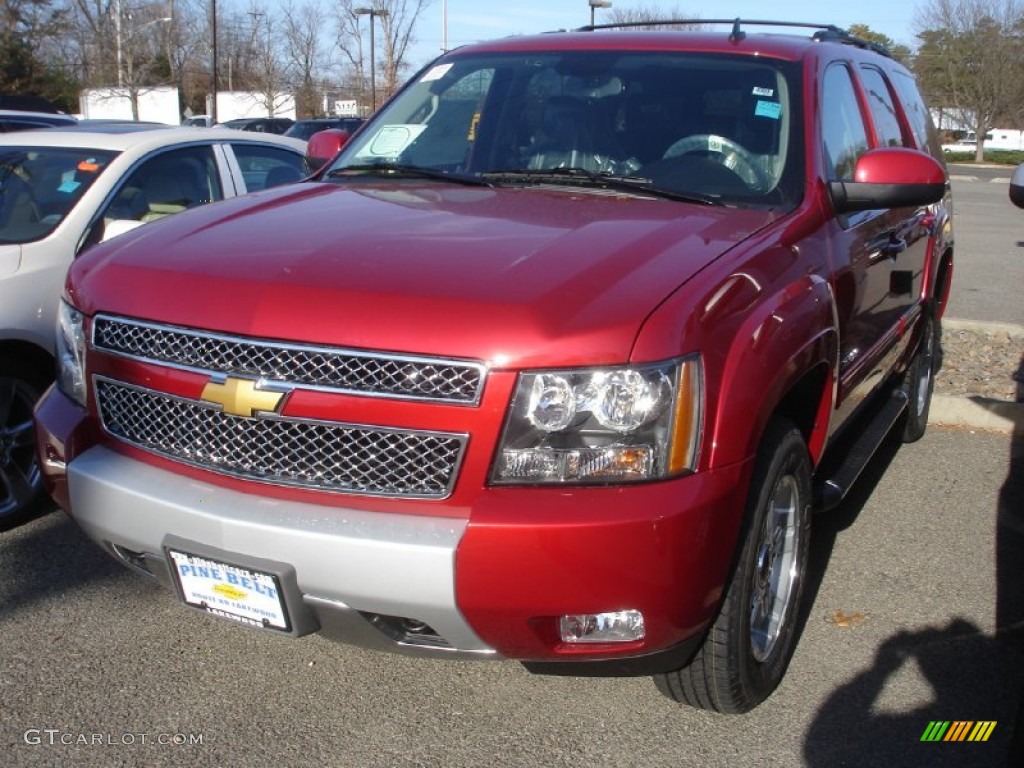 2013 Tahoe LT 4x4 - Crystal Red Tintcoat / Ebony photo #1