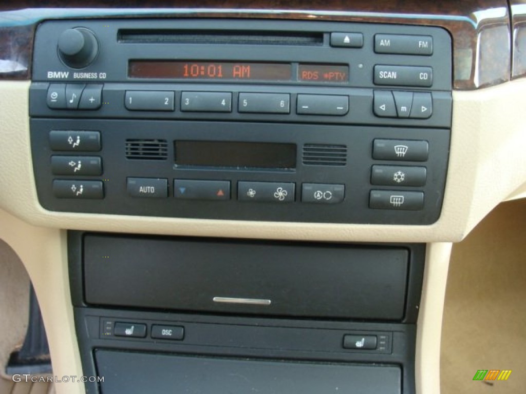 2001 3 Series 325i Sedan - Steel Blue Metallic / Sand photo #17