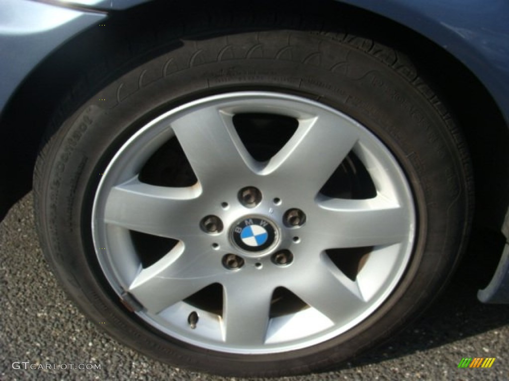 2001 3 Series 325i Sedan - Steel Blue Metallic / Sand photo #26