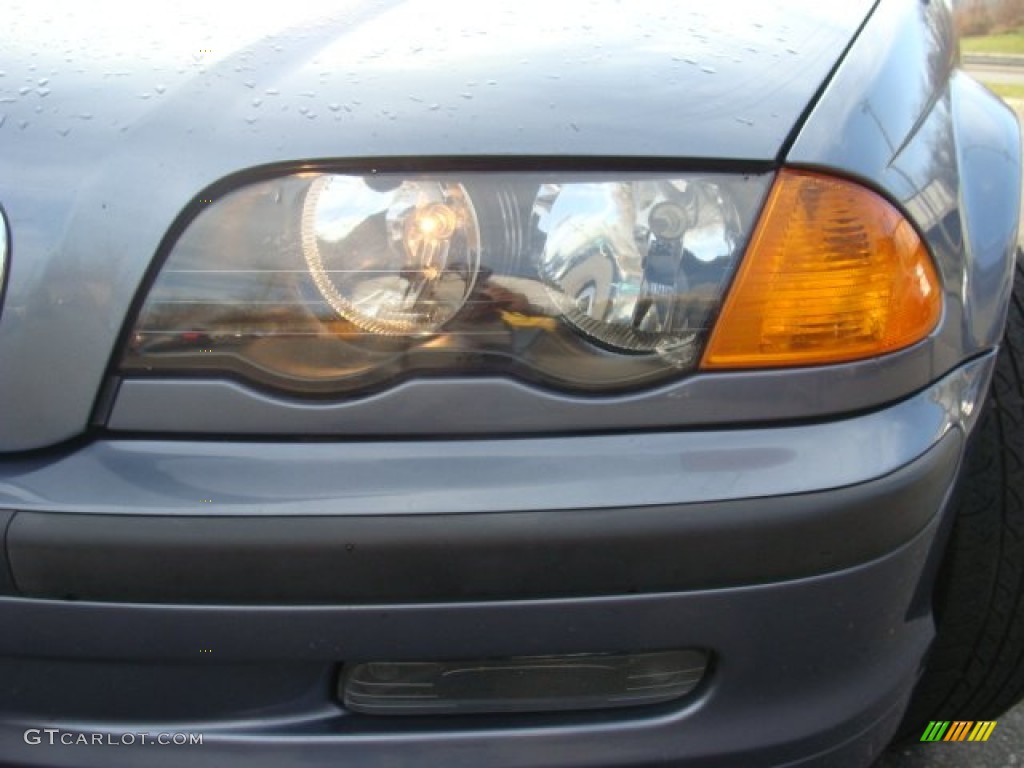 2001 3 Series 325i Sedan - Steel Blue Metallic / Sand photo #29