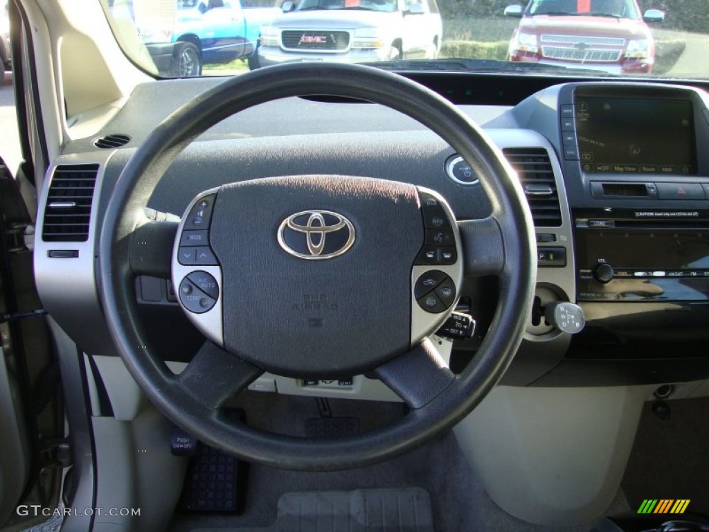 2008 Prius Hybrid - Driftwood Pearl / Bisque photo #12