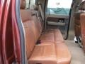 Castano Brown Leather Rear Seat Photo for 2007 Ford F150 #73886921