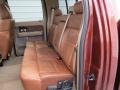 Castano Brown Leather Rear Seat Photo for 2007 Ford F150 #73886978