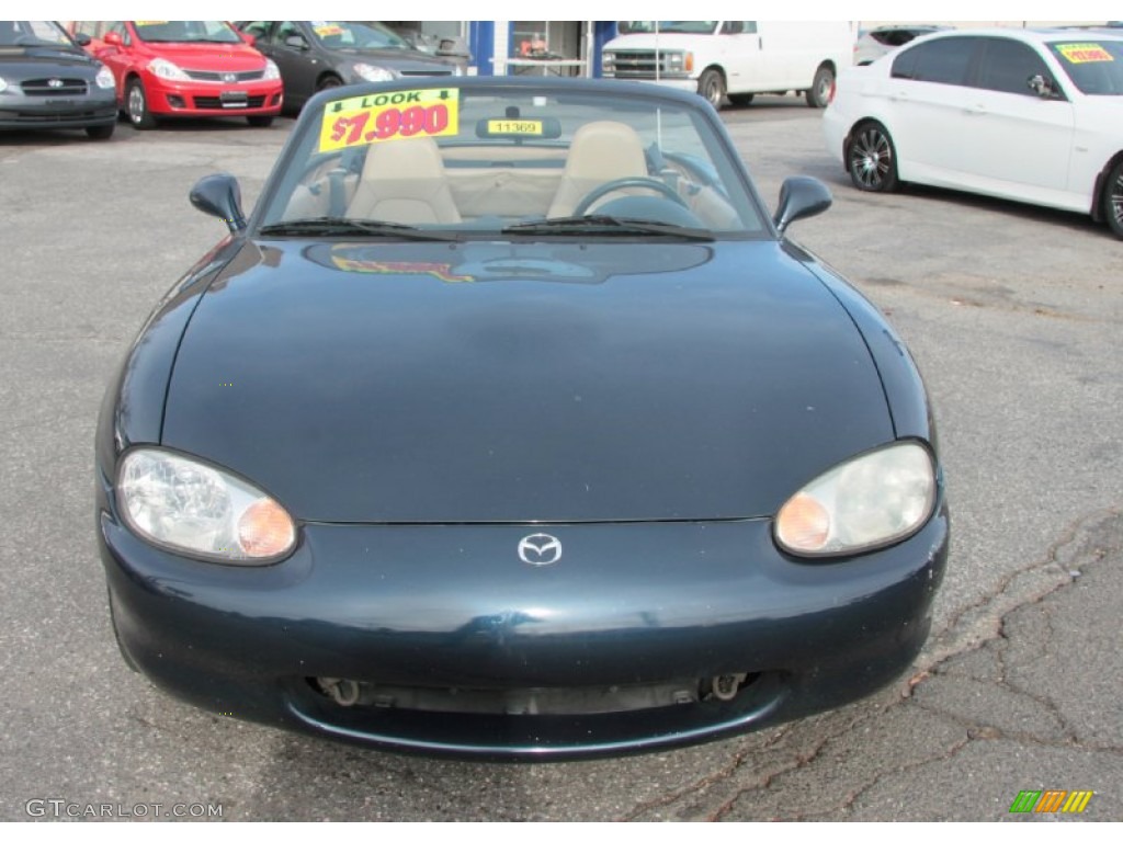 1999 MX-5 Miata LP Roadster - Twilight Blue Mica / Tan photo #3