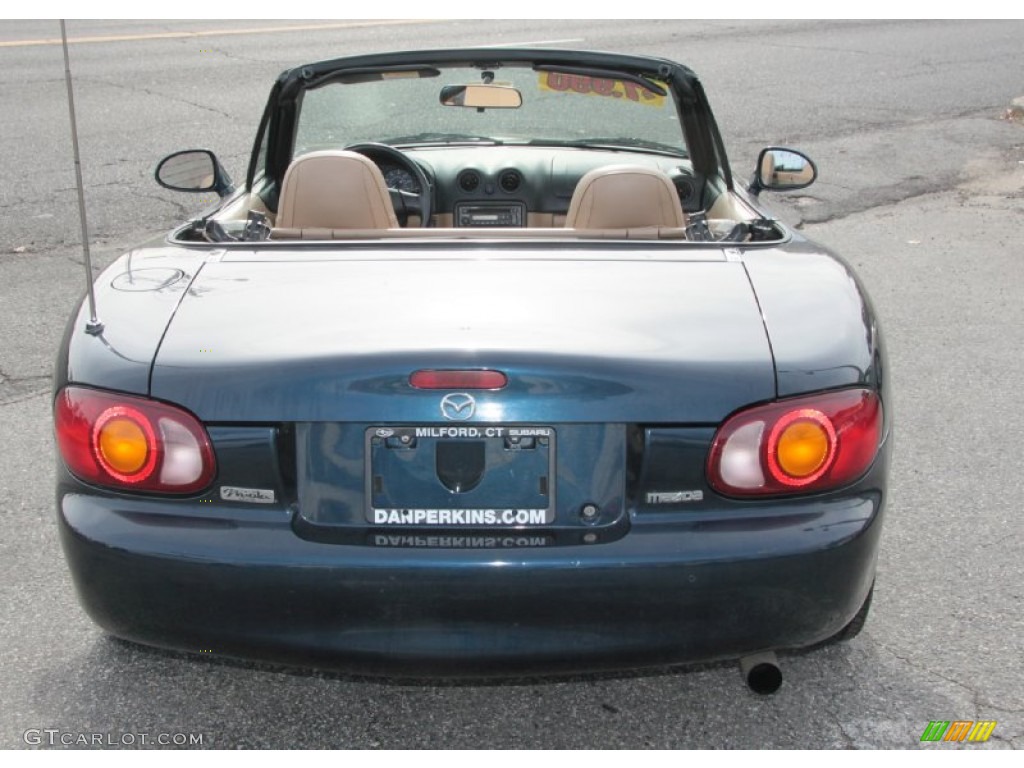 1999 MX-5 Miata LP Roadster - Twilight Blue Mica / Tan photo #8