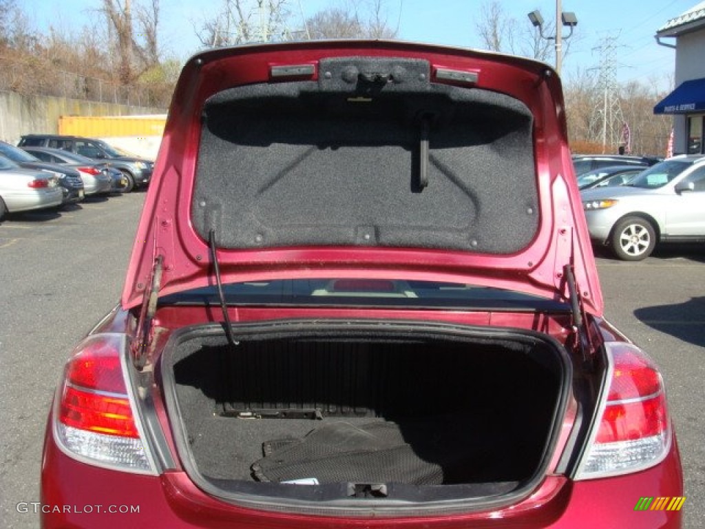2009 Aura XE - Red Jewel Tintcoat / Tan photo #18