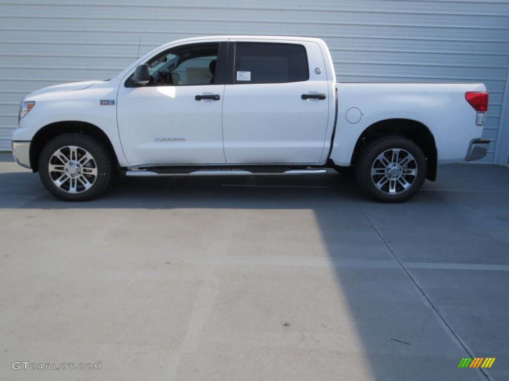 2013 Tundra Texas Edition CrewMax 4x4 - Super White / Graphite photo #5