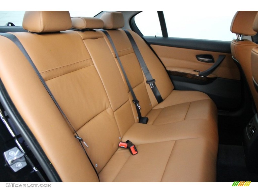 2010 3 Series 335i Sedan - Black Sapphire Metallic / Saddle Brown Dakota Leather photo #22