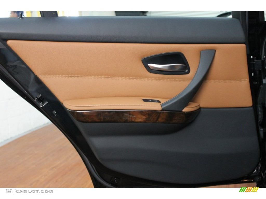 2010 3 Series 335i Sedan - Black Sapphire Metallic / Saddle Brown Dakota Leather photo #27
