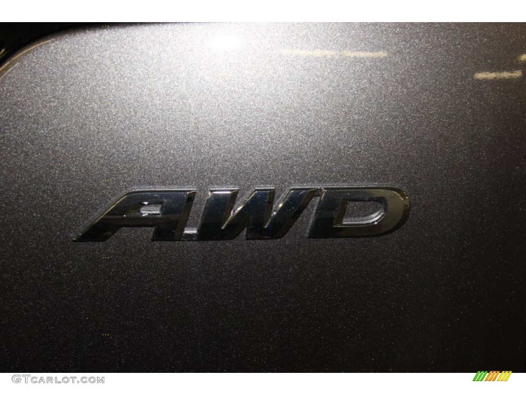 2013 CR-V EX-L AWD - Polished Metal Metallic / Black photo #7