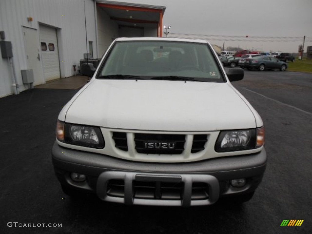 2002 Rodeo Sport S Hard Top 4WD - Alpine White / Gray photo #3