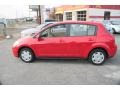 2007 Red Alert Nissan Versa S  photo #11