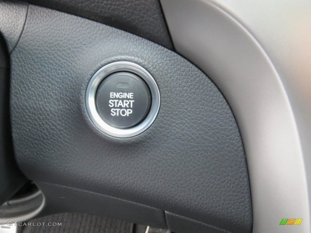 2013 Elantra GT - Shimmering Air Silver / Black photo #29