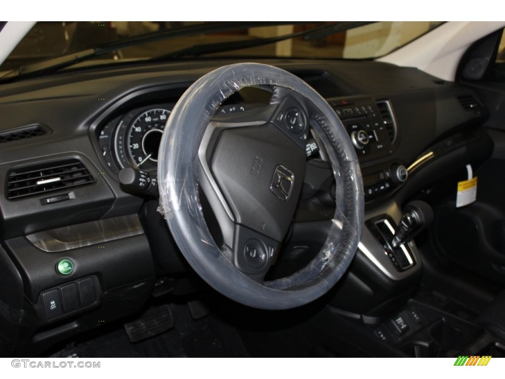 2013 CR-V EX-L AWD - Crystal Black Pearl / Black photo #11