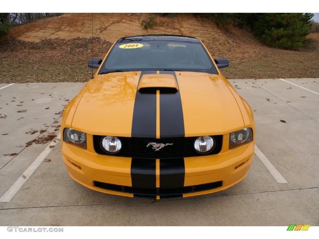 Grabber Orange 2009 Ford Mustang GT Premium Coupe Exterior Photo #73889051