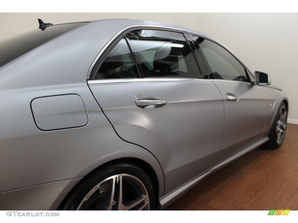 2010 E 63 AMG Sedan - designo Magno Alanite Grey / Ash Gray photo #10