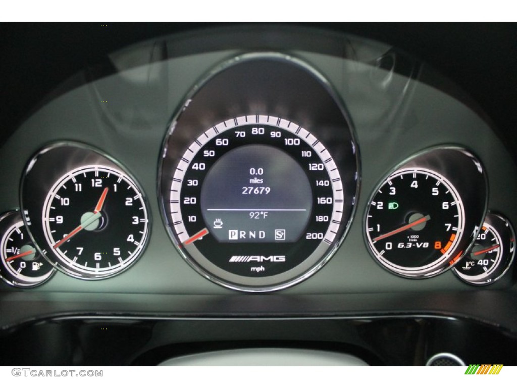 2010 Mercedes-Benz E 63 AMG Sedan Gauges Photo #73889198