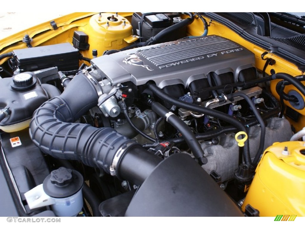 2009 Ford Mustang GT Premium Coupe 4.6 Liter SOHC 24-Valve VVT V8 Engine Photo #73889234