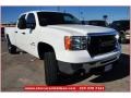 2009 Summit White GMC Sierra 3500HD SLE Crew Cab 4x4  photo #11