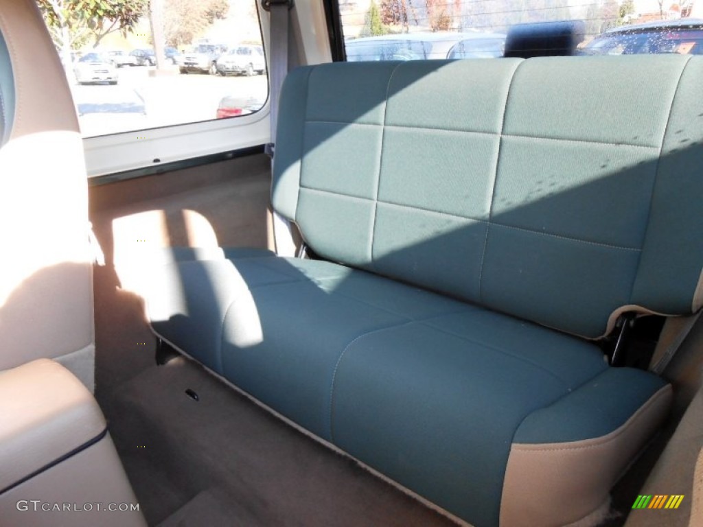 2000 Wrangler Sahara 4x4 - Forest Green Pearl / Camel/Dark Green photo #7