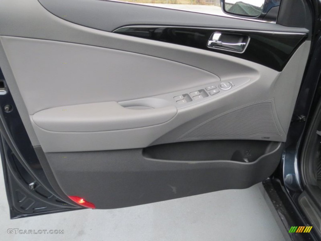 2013 Sonata Limited - Pacific Blue Pearl / Gray photo #21