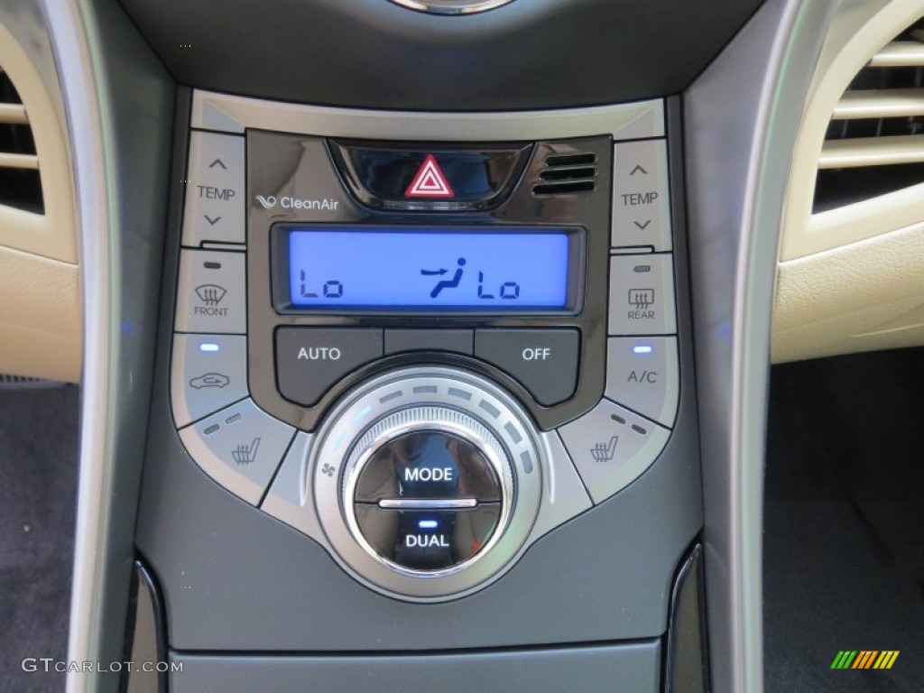2013 Elantra Limited - Indigo Night / Beige photo #28