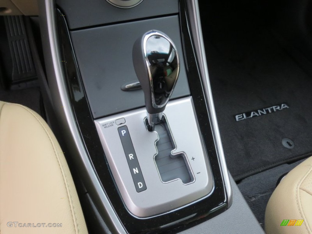 2013 Elantra Limited - Indigo Night / Beige photo #29