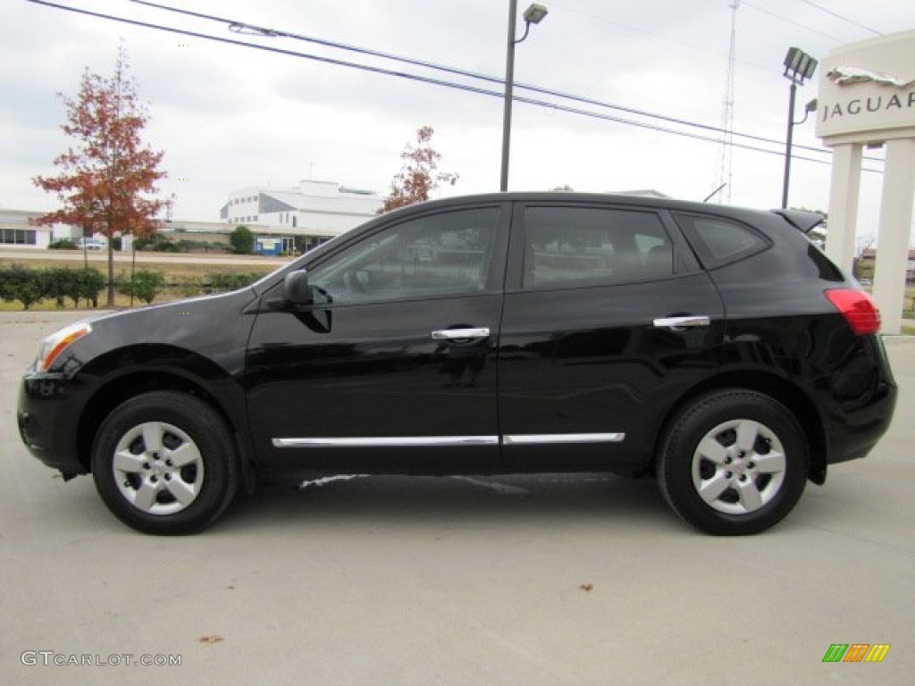 2011 Rogue S - Wicked Black / Black photo #7