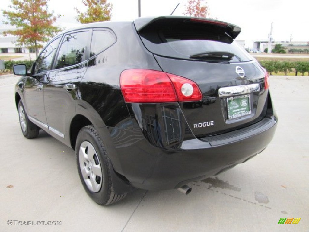 2011 Rogue S - Wicked Black / Black photo #8