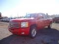 2013 Victory Red Chevrolet Silverado 1500 LT Extended Cab 4x4  photo #2