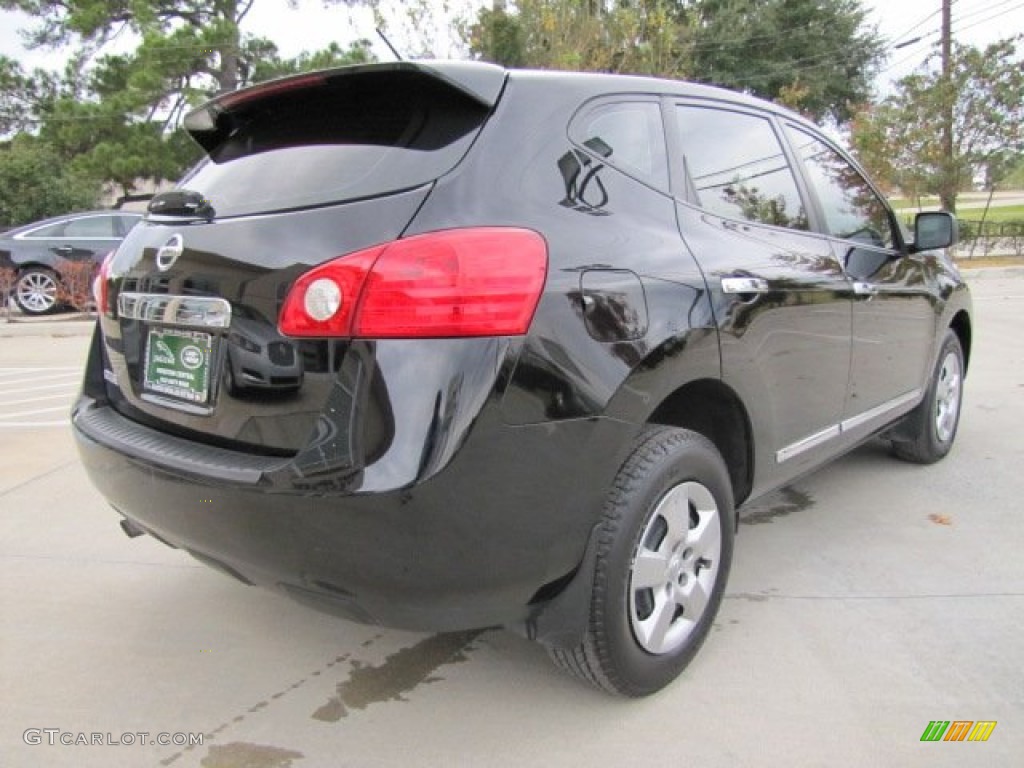 2011 Rogue S - Wicked Black / Black photo #10