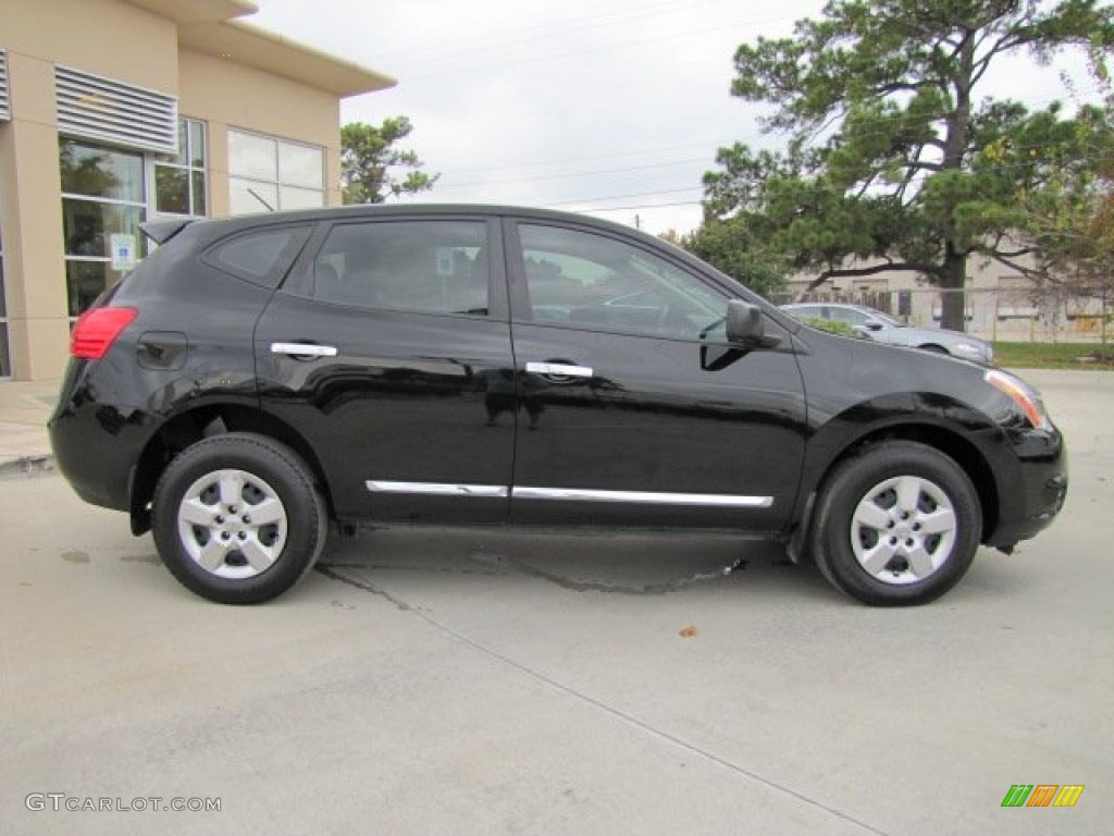 2011 Rogue S - Wicked Black / Black photo #11