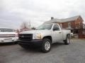 2013 Silver Ice Metallic Chevrolet Silverado 1500 Work Truck Regular Cab 4x4  photo #2