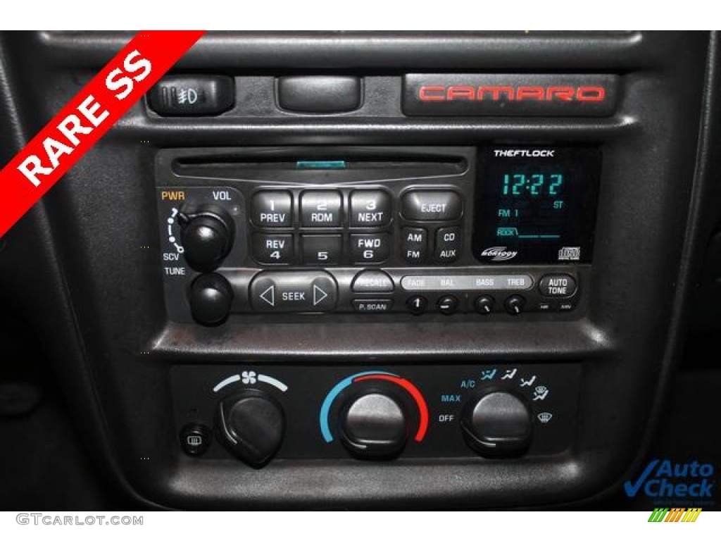 2000 Camaro Z28 SS Convertible - Sebring Silver Metallic / Ebony photo #19