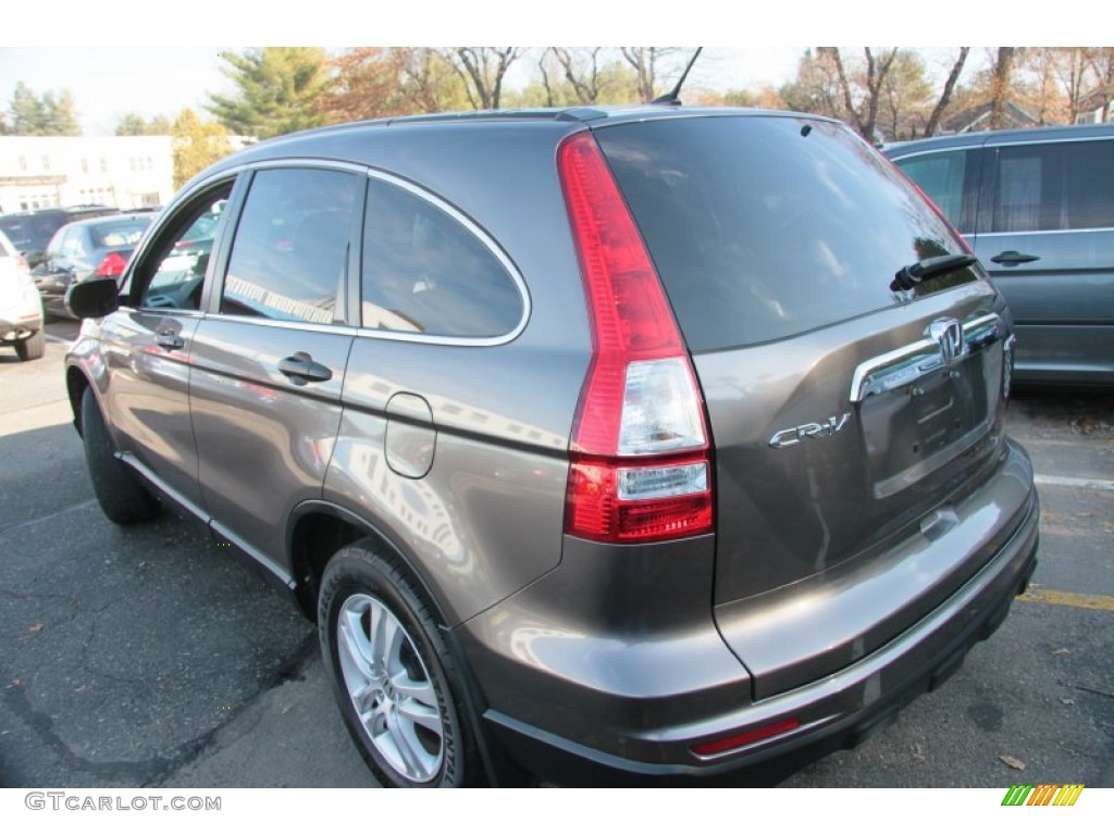 2010 CR-V EX AWD - Polished Metal Metallic / Gray photo #10