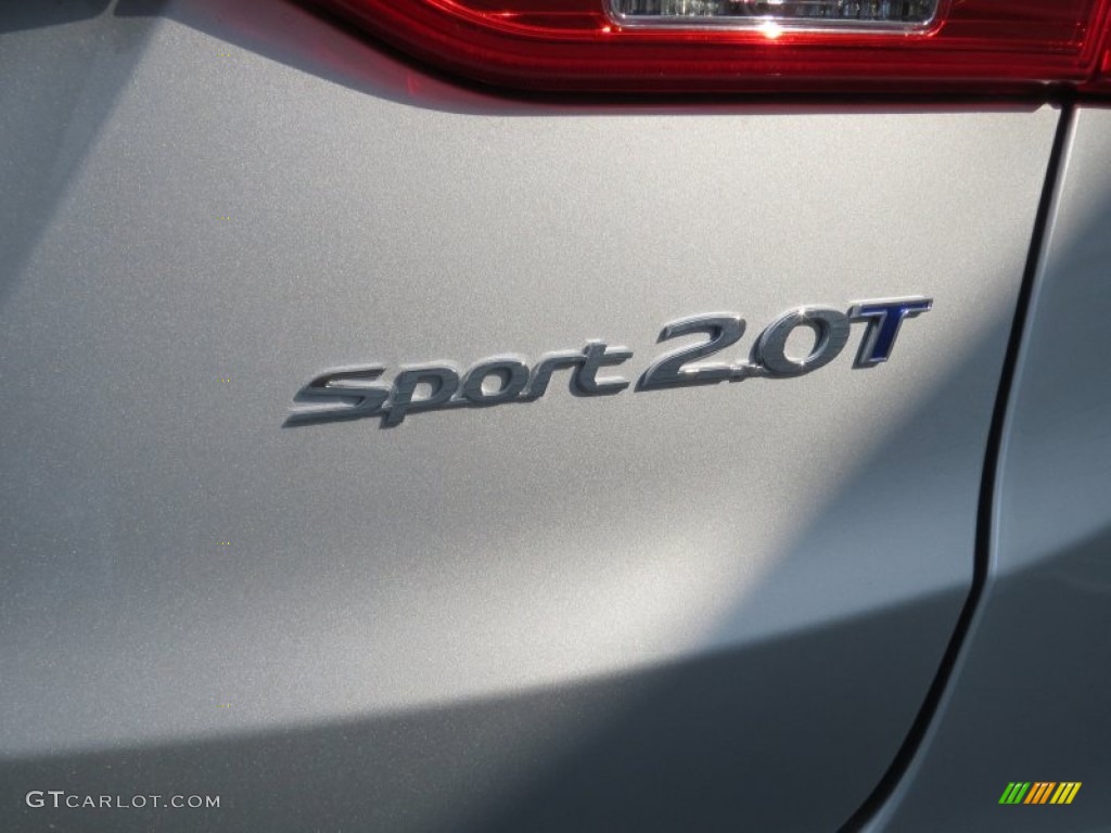 2013 Santa Fe Sport 2.0T - Moonstone Silver / Gray photo #13