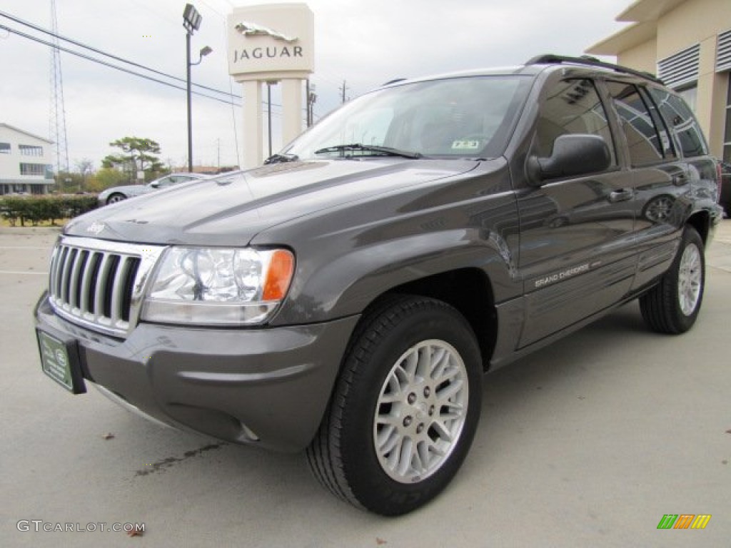 Graphite Metallic 2004 Jeep Grand Cherokee Limited 4x4 Exterior Photo #73892666