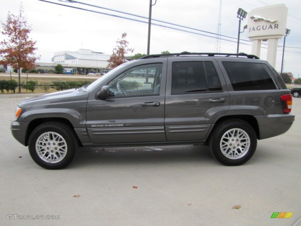 Graphite Metallic 2004 Jeep Grand Cherokee Limited 4x4 Exterior Photo #73892708