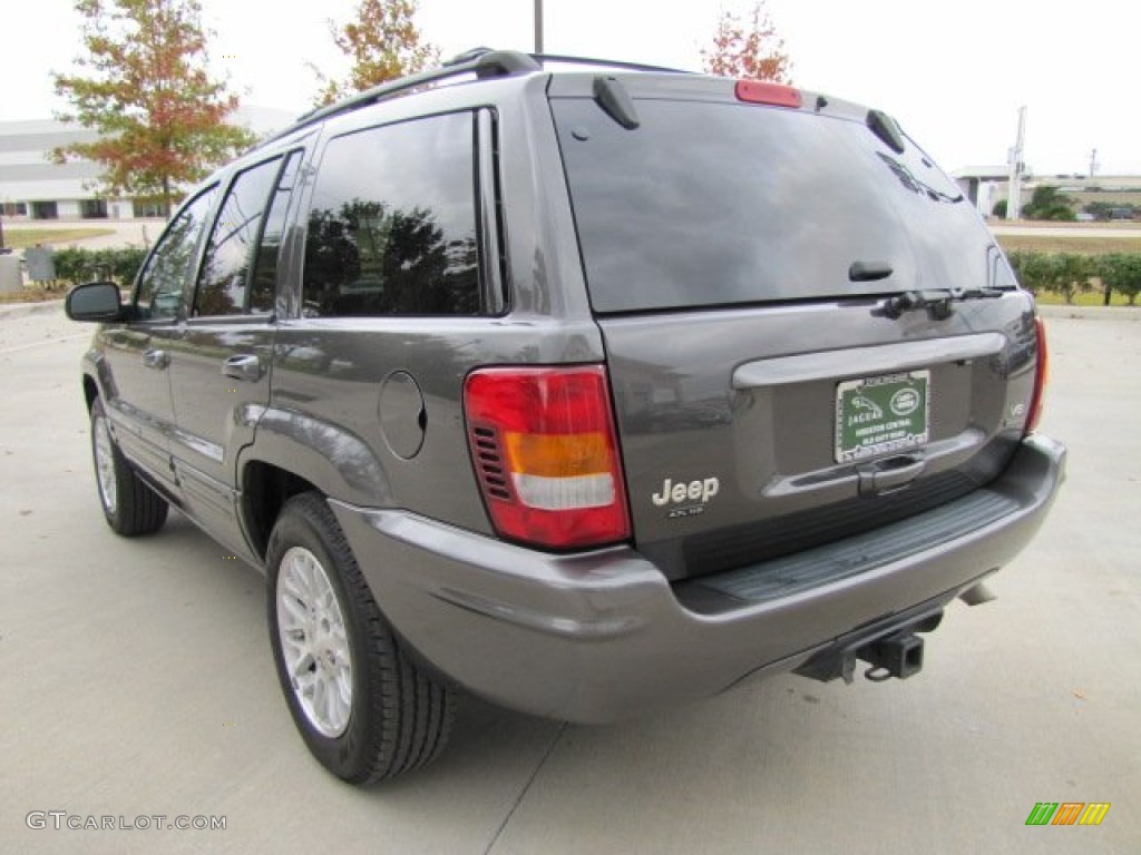 2004 Grand Cherokee Limited 4x4 - Graphite Metallic / Dark Slate Gray photo #8