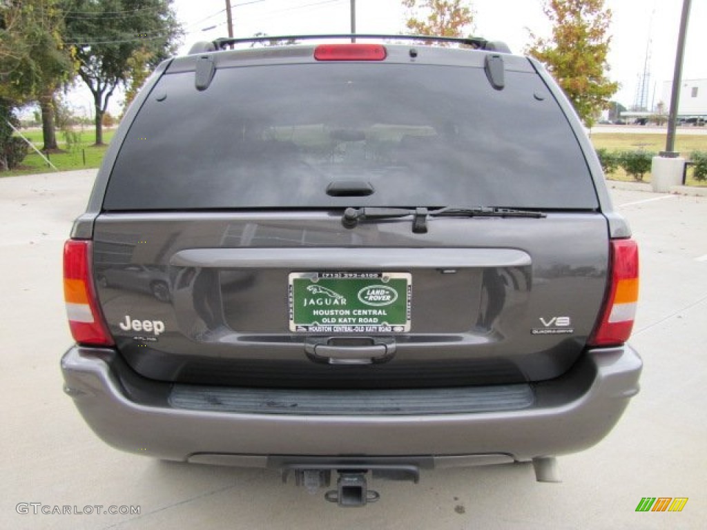 2004 Grand Cherokee Limited 4x4 - Graphite Metallic / Dark Slate Gray photo #9
