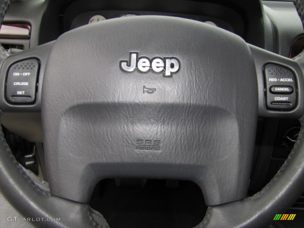 2004 Grand Cherokee Limited 4x4 - Graphite Metallic / Dark Slate Gray photo #14