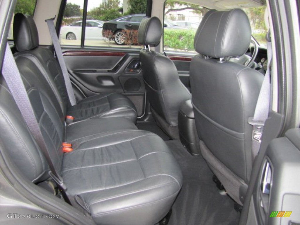 Dark Slate Gray Interior 2004 Jeep Grand Cherokee Limited 4x4 Photo #73892935